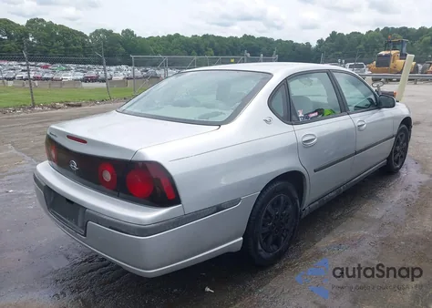 2004 Chevrolet Impala z USA, uszkodzony, nr VIN 2G1WF52E049364079